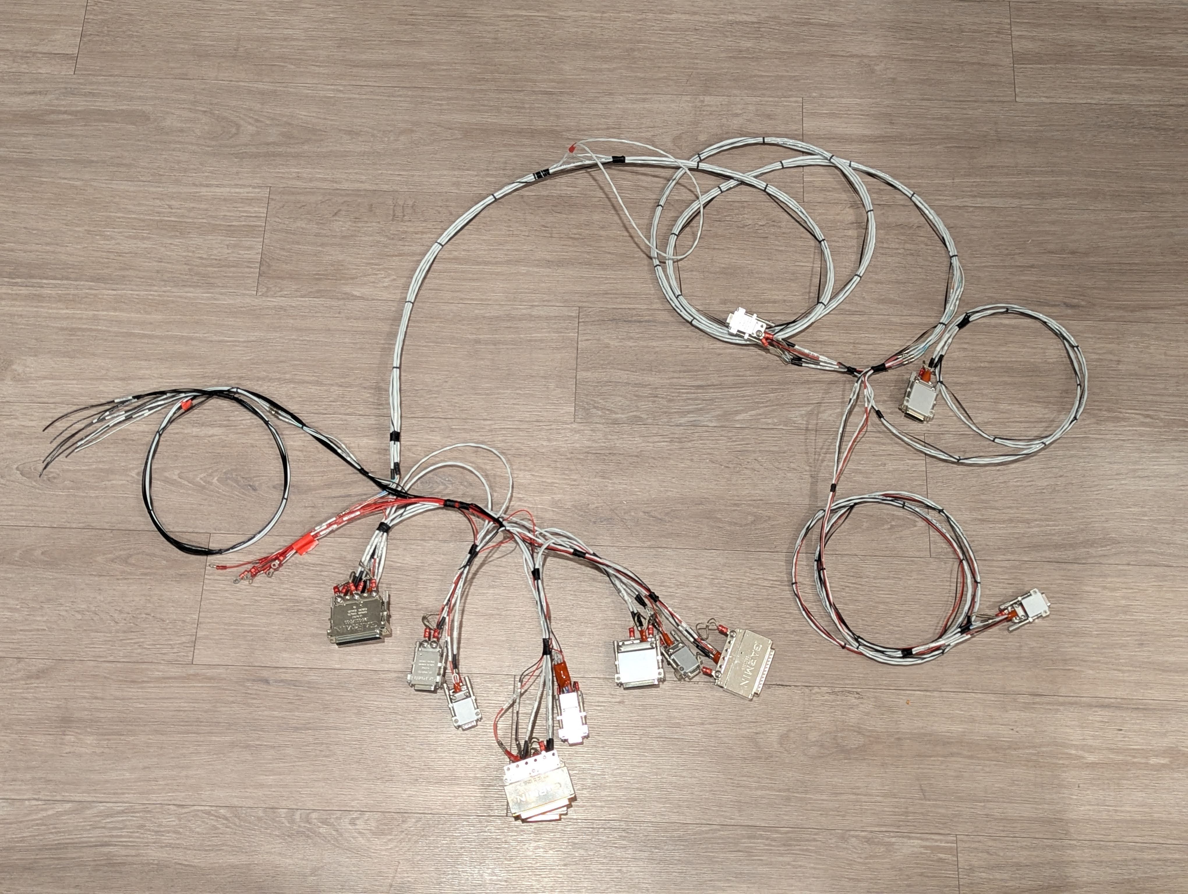 completed wire harness