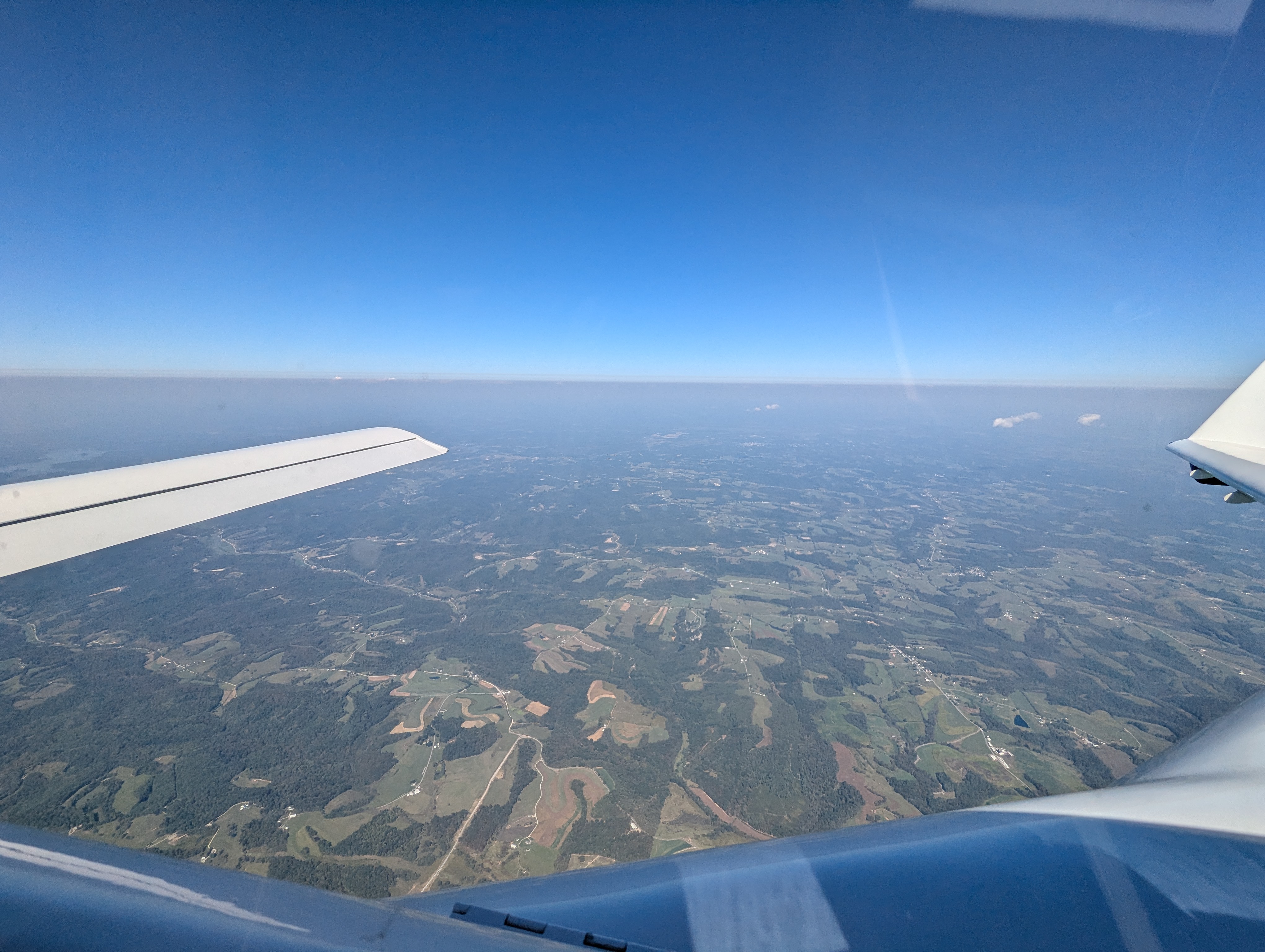 flight picture from day 1 of trip