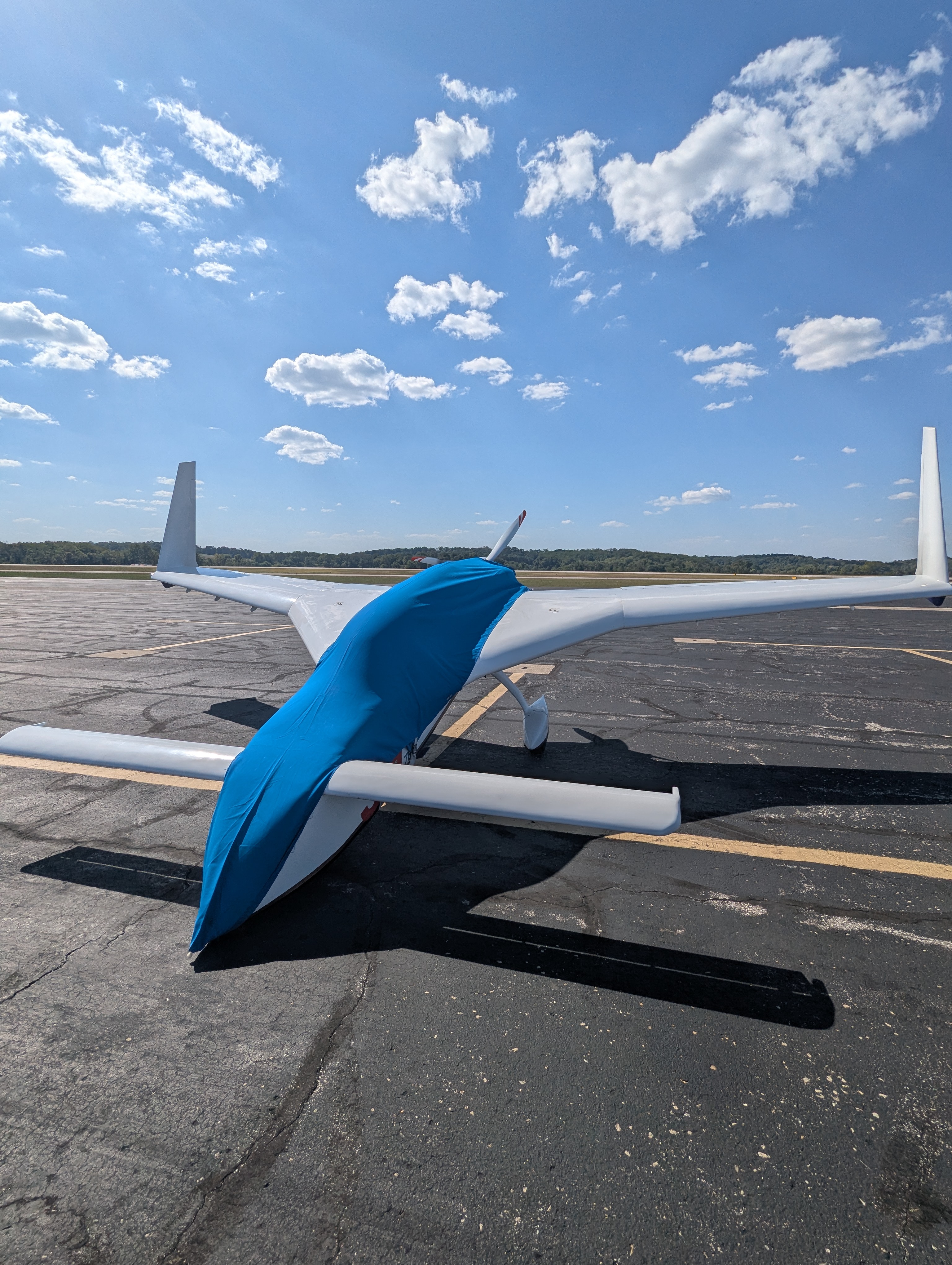 plane parked overnight